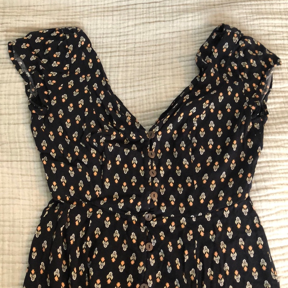 Urban Outfitters Malena Button-Down Midi Dress